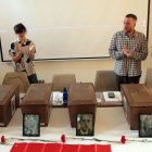 Un largo aplauso recibió a los féretros de Los Cuatro de Mansilla en San Marcos.