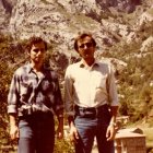 Robert Prevost, León XIV, y Rafael Lazcano en Picos de Europa en 1982.