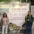 Representantes de la Reserva de la Biosfera en el congreso.