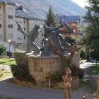 Monumento del minero en Villablino