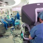 Una de las operaciones robóticas del Complejo Asistencial leonés.