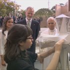 Valentina y el Papa.