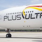 Un avión de la compañía Plus Ultra.