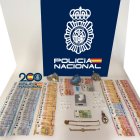 Efectos intervenidos durante la operación policial.