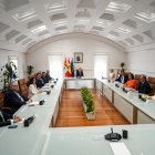 Imagen de la reunión del primer Consejo de Gobierno.