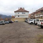 Parcela que en un principio se iba a urbanizar para hacer aparcamientos.