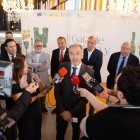 Díaz Pico se estrenó en León como nuevo consejero de la Junta de Cultura, Turismo y Deporte.