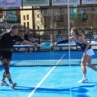 Astorga levantó el sábado el telón a su tercer Torneo de Pádel Plaza Mayor con una nómina excelsa de participantes nacionales e internacionales.