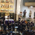 Actuación de la banda de música de Cistierna.