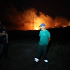 Incendio en la Zona de Congosto foto Luis de la Mata