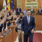 Investidura del candidato popular de Juanma Moreno como presidente de la Junta de Andalucía.