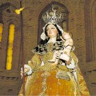 La Peregrina desata la devoción en Sahagún.