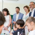 El vicepresidente primero y consejero de Desregulación, Familia y Ayudas Sociales, Carlos Pollán, visita varias actividades dentro del programa Conciliamos 2026
