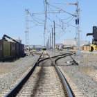 Emplazamiento de mercancías ferroviarias.