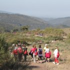 Una de las rutas de peregrinación a su paso por la comarca del Bierzo, con Camino Olvidado y Camino de Invierno.