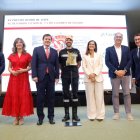 Joaquín Torné, Nuria González, Alfonso F. Mañueco, teniente coronel Samaniego, Adriana Ulibarri, Valentín Martínez y Suárez-Quiñones.