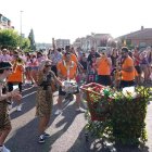 Un momento del Desfile de Carrozas celebrada en 2023 en Santa Marina del Rey.
