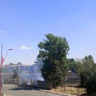 Un incendio en la calle Gregorio Boñar en San Andrés.