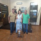 Manuel Suárez, Gloria Pascual y Maxi García.