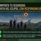 El presidente de la Diputación de León, Gerardo Álvarez Courel, ve con preocupación las concentraciones "sin control" para ver el eclipse ante el riesgo de incendios y hace un llamamiento a la responsabilidad.