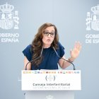 Imagen de archivo de la ministra de Sanidad, Mónica García.