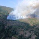 Incendio forestal en Caboalles de Abajo