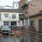 Daños provocados por el terremoto este sábado, en Armilla.