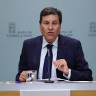 El consejero de Economía y Hacienda y portavoz, Carlos Fernández Carriedo.