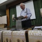 Don Antolín de Cela durante la presentación
