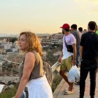 Pilar Marqués en Ceuta donde se ha trasladado este verano.