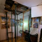 Los Bomberos de León apuntalan una vivienda en el Barrio Húmedo
.