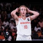 La leonesa Alicia Flórez entró al partido como un tiro