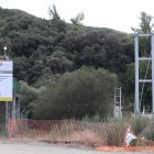 Lugar donde se está construyendo la pasarela