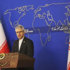 Portavoz del Ministerio de Exteriores iraní, Ismail Bagaei.