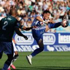 La SD Ponferradina sacó adelante un partido muy complicado frente al Mérida.