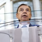 El ministro de Agricultura, Luis Planas en una rueda de prensa el martes.