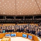 La guerra de Ucrania sigue muy presente en el Parlamento Europeo.