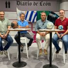 Óscar Díez, Ángel Fraguas, Juan Simón y Pablo Rioja.