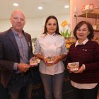Pablo Linares, Sandra Romero y María Ángeles Martin.