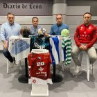 Óscar Díez, Ángel Fraguas, Juan Simón y Diego Blanco.