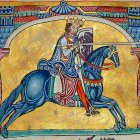 Imagen de Alfonso IX .