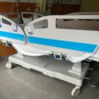 Una de las camas hospitalarias.