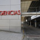 El área de urgencias del Hospital de León