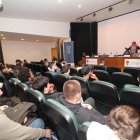 Una de las ponencias celebradas en el Campus de Ponferrada.