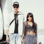 La cantante Aitana y el creador de contenido Plex.