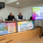Presentación del V Congreso de la Sociedad Española de Psiquiatría Clínica. Intervienen Edorta Elizagarate, psiquiatra y presidente de la Sociedad Española de Psiquiatría; Alfredo Calcedo, psiquiatra y profesor titular de la UCM, y Juan Antonio García, psiquiatra del Complejo Asistencial de Zamora.