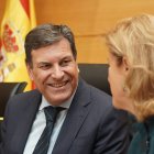 El consejero de Economía y Hacienda, Carlos Fernández Carriedo, comparece ante la Comisión de Economía y Hacienda de las Cortes de Castilla y León para explicar el Proyecto de Ley de Presupuestos Generales de la Comunidad para 2027 y el relativo a su departamento.