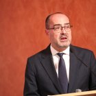 El alcalde de Ponferrada, Marco Morala, durante su intervención en el III Foro Ancares.