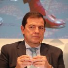 Un momento del presidente autonómico en la celebración del III Foro Ancares