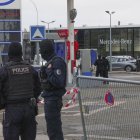 Estación de servicio al sur de París donde se produjo el atentado.
